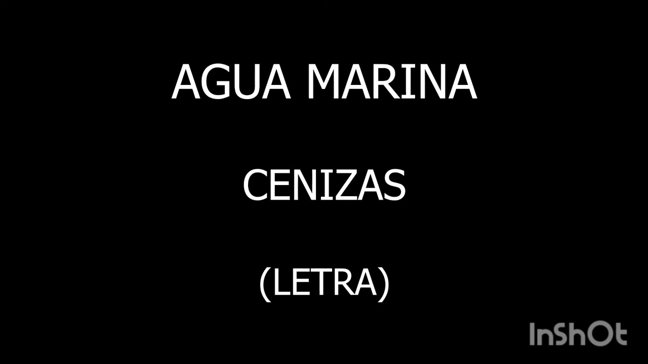 Cenizas 🎼🗣️ karaoke al estilo de José Quiroga - Agua Marina 🇵🇪