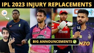 IPL 2023 All Injured Players Update and Replacement List | Sisanda Magala CSK | Shreyas Iyer KKR