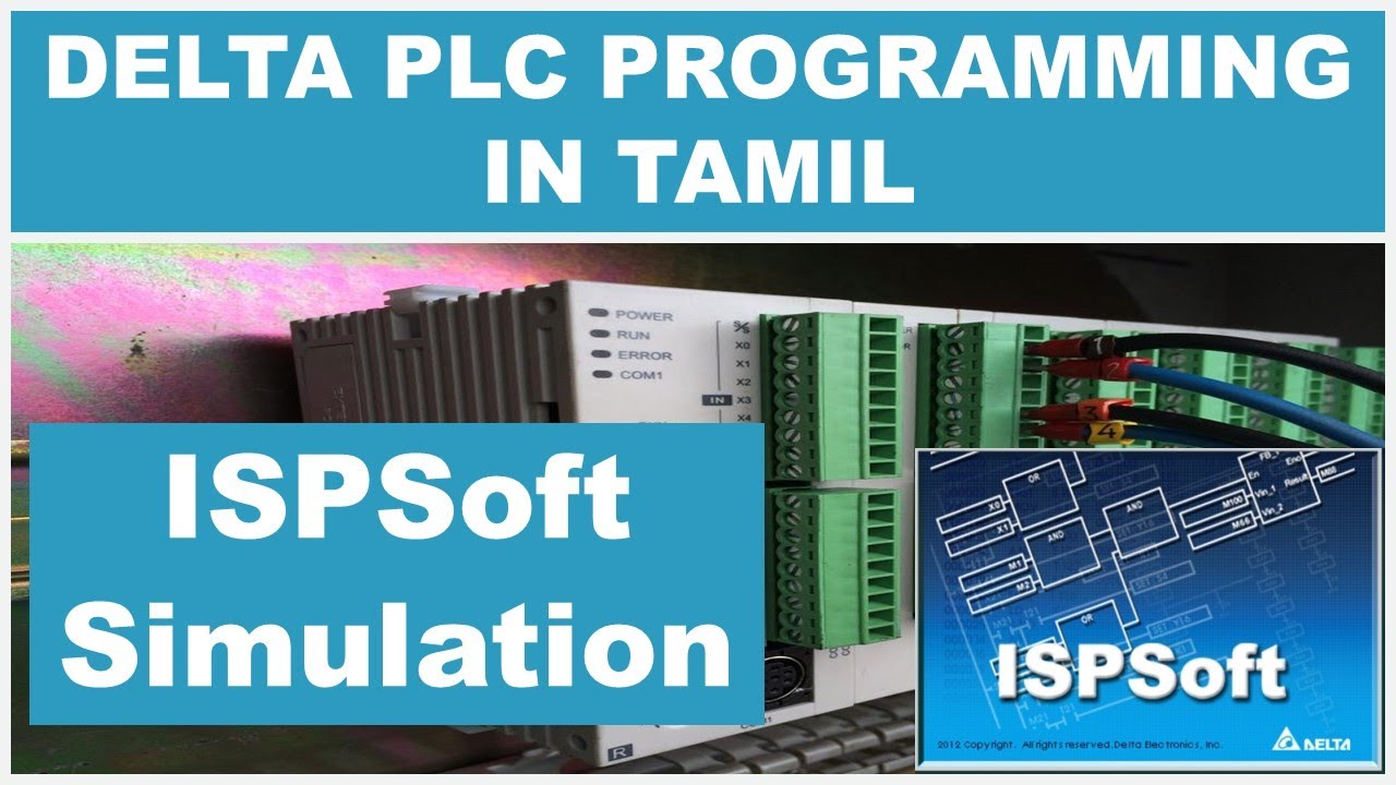05 Delta PLC Programming in Tamil | ISPSoft Simulation in Tamil - YouTube