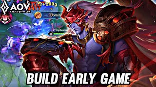 YORN PRO GAMEPLAY | BUILD EARLY GAME - ARENA OF VALOR