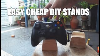 DIY controller stands