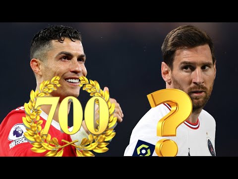 Ronaldo scored his 700th club goal! How many has Leo Messi scored? (all time stats)