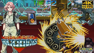Armored Warriors - Fordy [Arcade / 1994] 4K 60FPS No Button C
