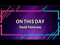 ON THIS DAY LYRICS VIDEO-DAVID POMERANZ