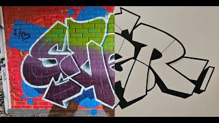 Suer Graffiti Piece: Abandoned Telstra Building
