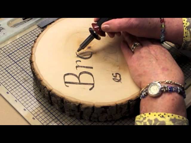 Woodburning Tips: The Calligraphy Point Uses