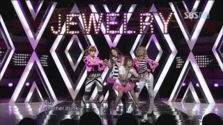 Jewelry   Back It Up  sbs Inkigayo  20110213