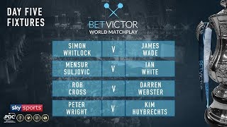 PDC World Matchplay 2018 07 25 - Rob Cross v Darren Webster Part3 - HUN