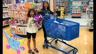 Kids Pretend Play Shopping At Toys Store Surprise Birthday Toy