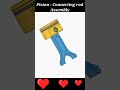 Piston connecting rod Assembly, Animation, ICEngine