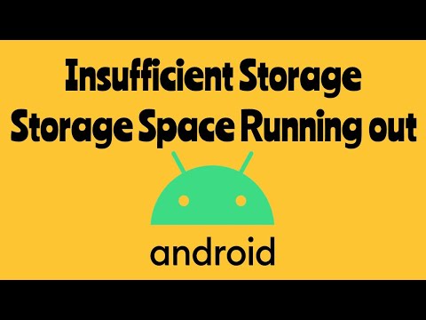 Android Insufficient Storage space running out - Fix
