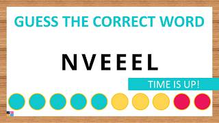 Guess the Correct Word! Unscramble in Record Time! 6 Letters | Agent Quiz