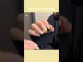【セルフネイル】パーツなしで完成🙅♀️バターイエローフレンチネイル🧈🎀/チップ長さだし/ASMR #nails #ネイル