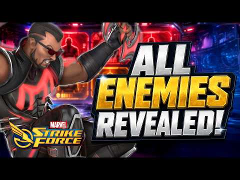 WATCH FIRST! ALL Enemies in BLADE MIGHTY Tower! Marvel Strike Force