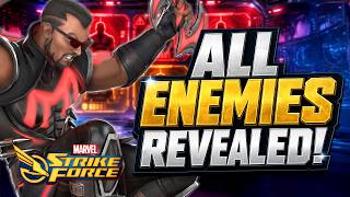 WATCH FIRST! ALL Enemies in BLADE MIGHTY Tower! Marvel Strike Force