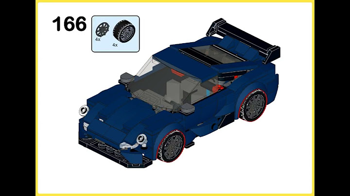 LEGO® 76920 Alternate Build - Speed Champions Ford Mustang Dark Horse Sports Car - Porsche 911 GT3