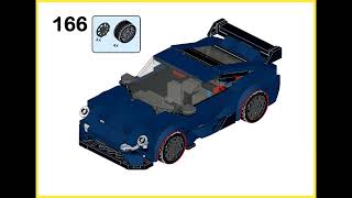 LEGO® 76920 Alternate Build - Speed Champions Ford Mustang Dark Horse Sports Car - Porsche 911 GT3