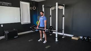 Romanian Deadlift Eccentric Isometrics