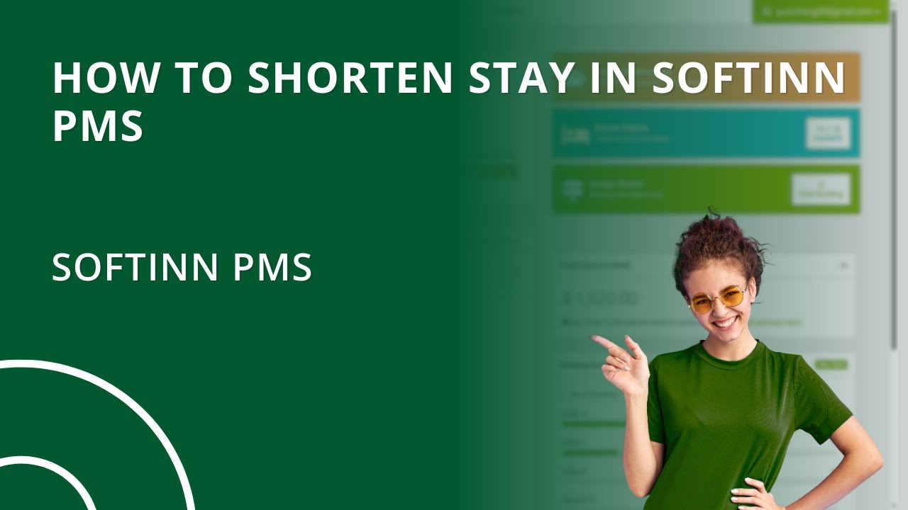 [OBSOLETE] How to Shorten Stay in Softinn PMS (Hotel PMS) YouTube