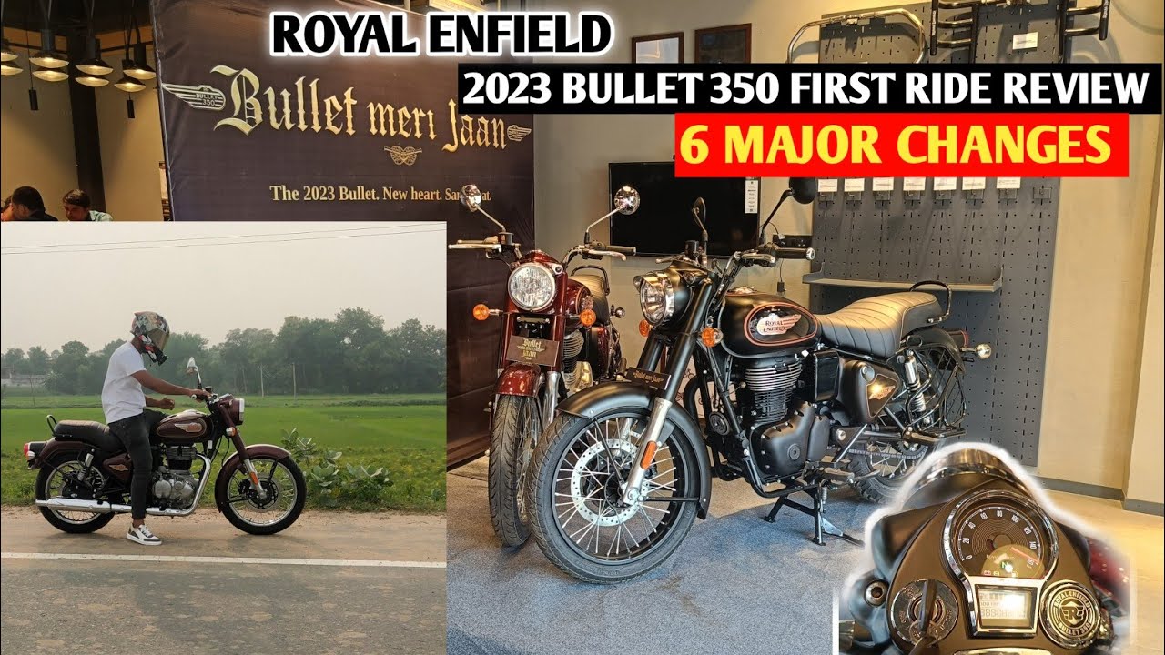 2023 Bullet 350 First Ride Review+Detailed review [New Heart, Same Beat ...