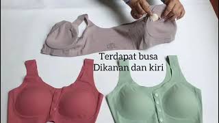 Bra Bh Menyusui Seamless Premium Kancing Depan Bh185