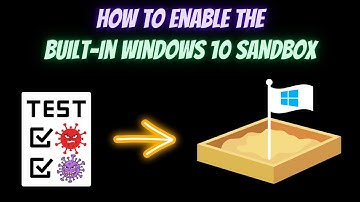 How To Enable The Built In Windows 10 Sandbox Environment