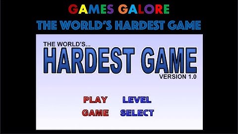 JimboPlays (2.1) - Worlds Hardest Game!