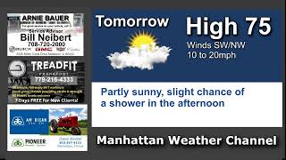 Forecast for NE Illinois 6/7/2024