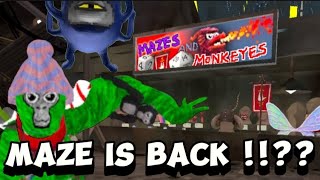 mazes and monkeys update!!!           #vr #gorillatag #gtag #jmancurly