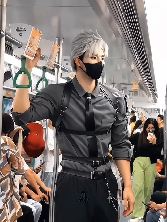 Infinite ♾️ 🍷Aura Moment in Public | Cosplay #anime #cosplay #japan