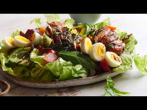 Grilled Balsamic Chicken Cobb Salad