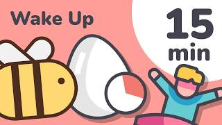 15 Minute Wake Up Timer for Kids (Visual Countdown)