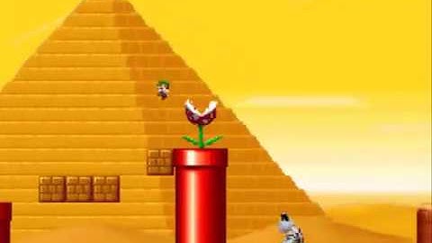 NSMB Custom Level - Spin-Dry Dunes