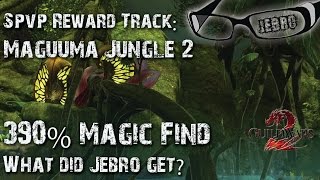 GW2 Maguuma Jungle 2 Region SPVP Reward Track. Jebro gets involved! Magic find 390%! PVE GW2 GW2 Maguuma Jungle 2 Region SPVP Reward Track. Jebro gets involved! Magic find 390%! PVE GW2