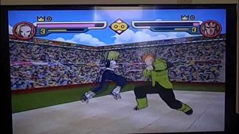 Dragon Ball Z Budokai 2(Gamecube)-Android 18 vs Android 16 II