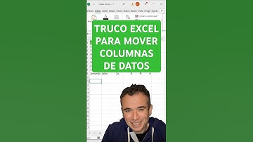 Truco #Excel para mover columnas #Shorts #exceltips