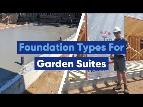 4 Garden Suite Foundation Types | ADU | Ontario