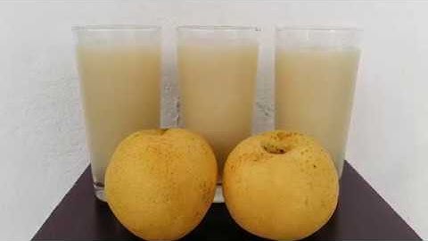 Pear Juice Recipe