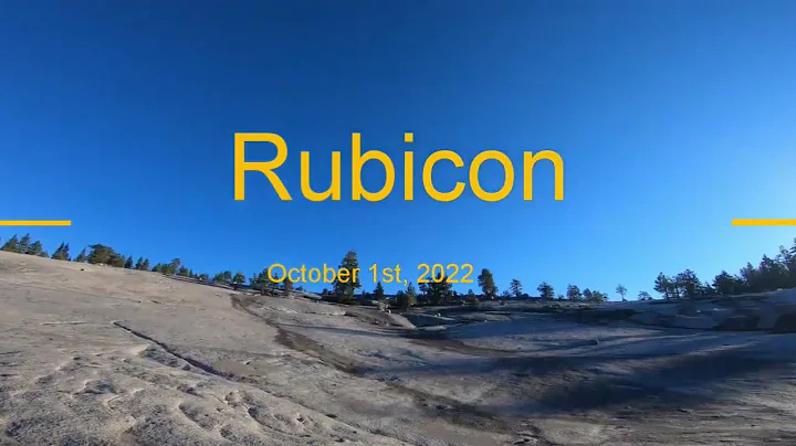 Rubicon Full trip