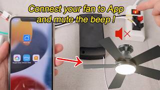 How to Connect WiFi Ceiling Fan Light to Smart Life App (Tuya) & Mute/Disable Beep screenshot 4