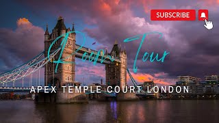 QUICK HOTEL ROOM TOUR | Apex Temple Court Hotel, London | LONDON'S BEST BLACKOUT BLIND NIGHTS SLEEP