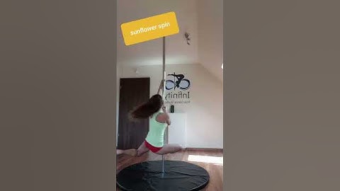 Pole dance tutorial sunflower spin