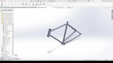 Bike Frame in Solidworks
