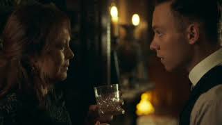 Michael Gray Talks To Polly Gray About Her Drainpipes S04E01 Peaky Blinders