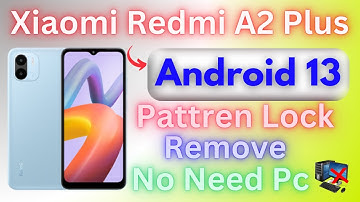 Reset Your Xiaomi Redmi A2 Plus in 1 Minute! .without pc