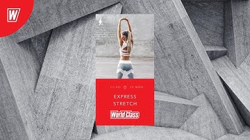 EXPRESS STRETCH с Надеждой Верстовой | 18 апреля 2020 | Онлайн-тренировки World Class