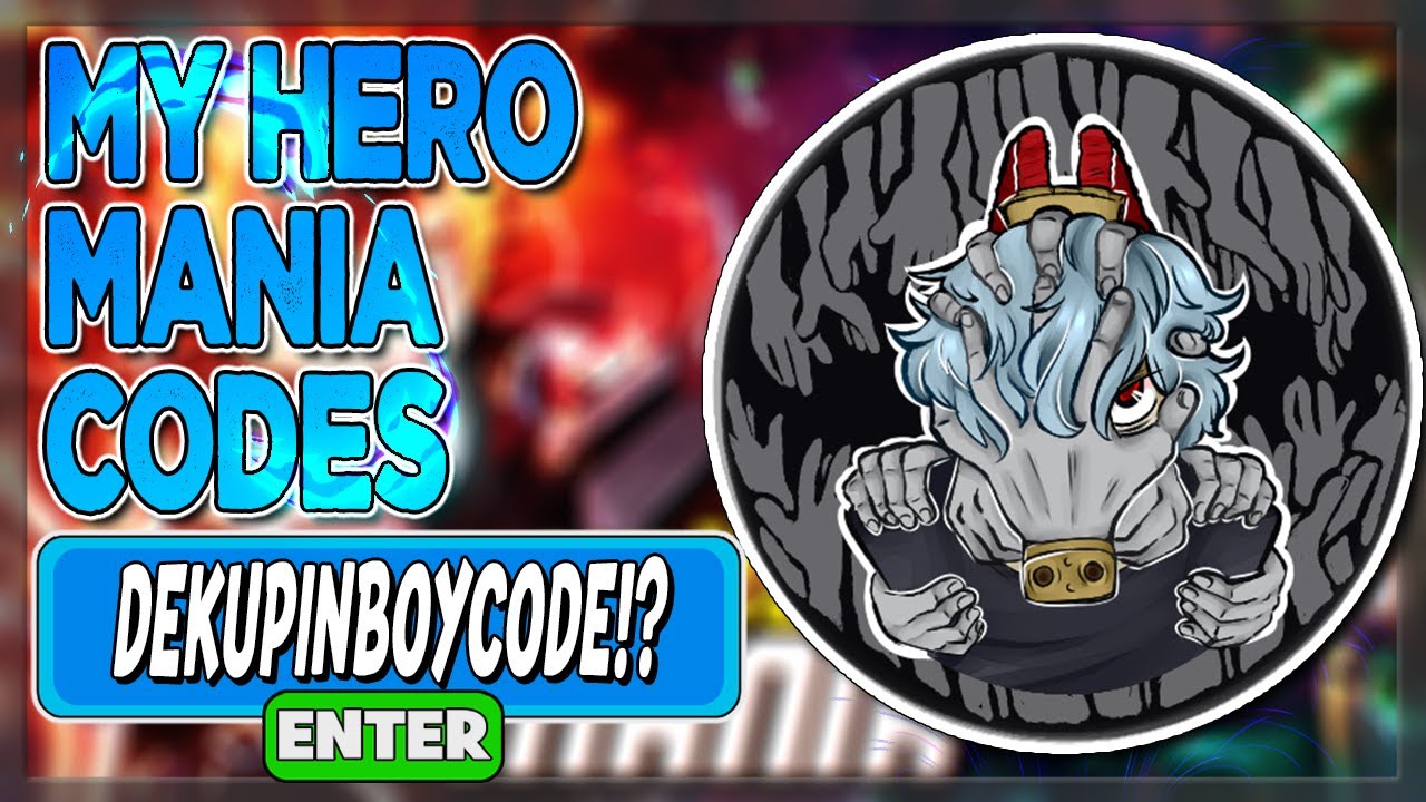 ALL NEW ROBLOX [🎉CODE] My Hero Mania SECRET *OP* CODES! ROBLOX 2023