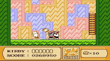 Kirbys Adventure - Butter Building Level 5 (NES) ◀1440p HD▶