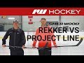 Sherwood Rekker M90 vs Project 9 Stick Line // On-Ice Insight