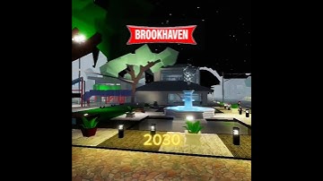 Brookhaven 2025 vs 2050 🌆 | Roblox Shaders Glow-Up Evolution 🔥 #shorts #roblox